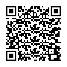 QR-Code für Telefonnummer +12102492026