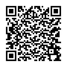 QR-код для номера телефона +12102494574