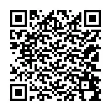 QR-код для номера телефона +12102494575