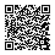 Código QR para número de teléfono +12102497853