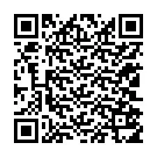 Código QR para número de teléfono +12102515172