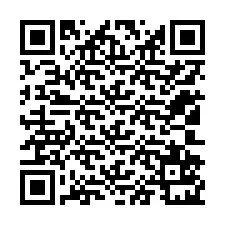 QR kód a telefonszámhoz +12102521503