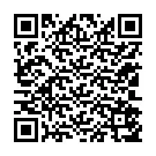 Código QR para número de teléfono +12102557916