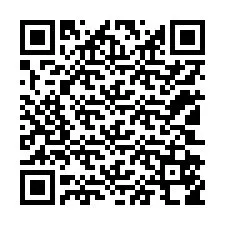 QR-Code für Telefonnummer +12102558061