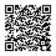 QR-Code für Telefonnummer +12102558588