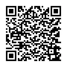 QR Code สำหรับหมายเลขโทรศัพท์ +12102643878