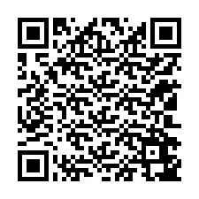 Codice QR per il numero di telefono +12102647652