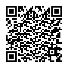 QR kód a telefonszámhoz +12102658814