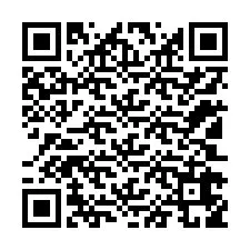 Codice QR per il numero di telefono +12102659861