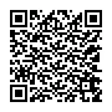 Codice QR per il numero di telefono +12102659998