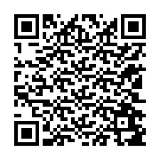 QR-код для номера телефона +12102687762