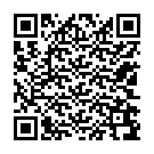 QR kód a telefonszámhoz +12102696127