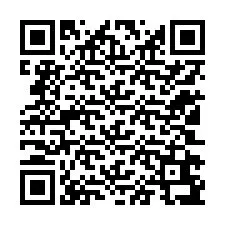 Código QR para número de telefone +12102697066