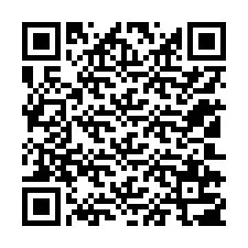 Código QR para número de teléfono +12102707543