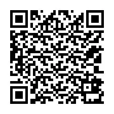 QR kód a telefonszámhoz +12102831803