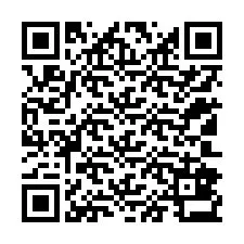 QR-koodi puhelinnumerolle +12102833810