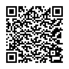 QR kód a telefonszámhoz +12102833995