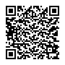 QR-koodi puhelinnumerolle +12102835428