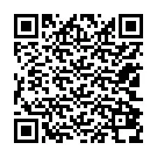 Código QR para número de teléfono +12102838227