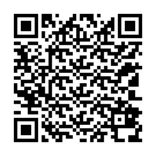 QR kód a telefonszámhoz +12102838910