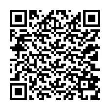 QR-code voor telefoonnummer +12102839168