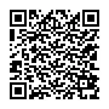 Codice QR per il numero di telefono +12102839456