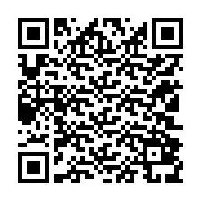 Codice QR per il numero di telefono +12102839672