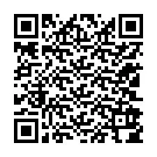 Código QR para número de telefone +12102904876