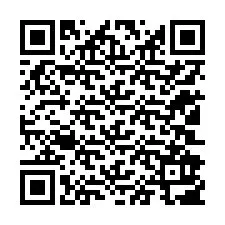 QR Code สำหรับหมายเลขโทรศัพท์ +12102907972