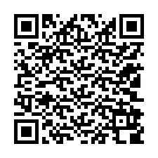 QR-код для номера телефона +12102908436