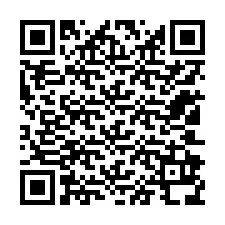 Código QR para número de teléfono +12102938087