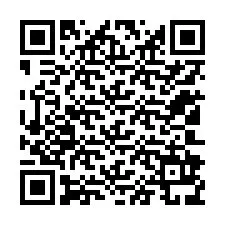 QR kód a telefonszámhoz +12102939443