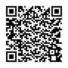 Código QR para número de telefone +12102940278