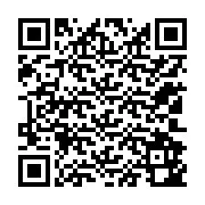 QR Code สำหรับหมายเลขโทรศัพท์ +12102942713