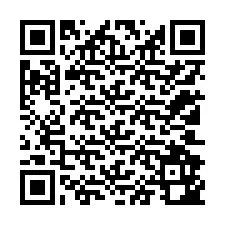 QR-code voor telefoonnummer +12102942789