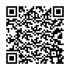 Código QR para número de teléfono +12102944670