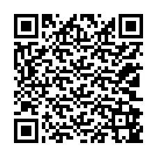 Código QR para número de teléfono +12102945039