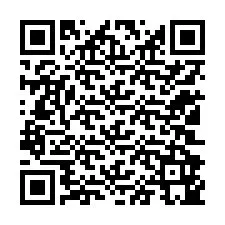 QR-код для номера телефона +12102945276