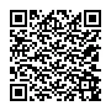 QR Code สำหรับหมายเลขโทรศัพท์ +12102945383