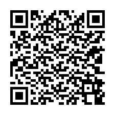 QR Code สำหรับหมายเลขโทรศัพท์ +12102948422