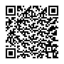 Código QR para número de telefone +12103168598