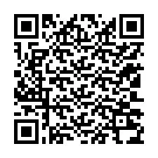 QR-koodi puhelinnumerolle +12103234342