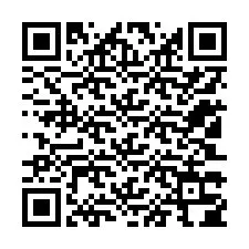 Código QR para número de teléfono +12103304463