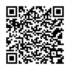 Código QR para número de telefone +12103304465