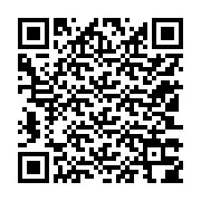 QR kód a telefonszámhoz +12103304466