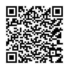 QR Code สำหรับหมายเลขโทรศัพท์ +12103314409