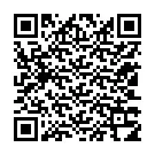 Código QR para número de teléfono +12103314496