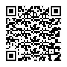 QR kód a telefonszámhoz +12103314506