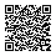 Código QR para número de teléfono +12103318438