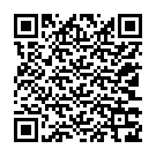 QR-код для номера телефона +12103326438